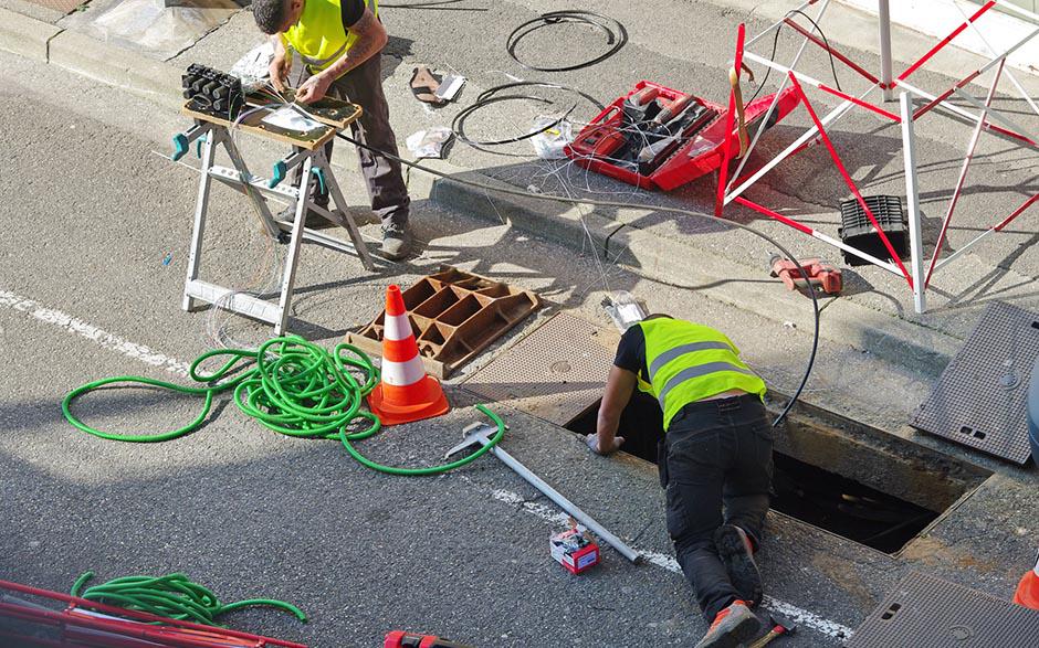 assainissement canalisation Villeneuve-les-Sablons